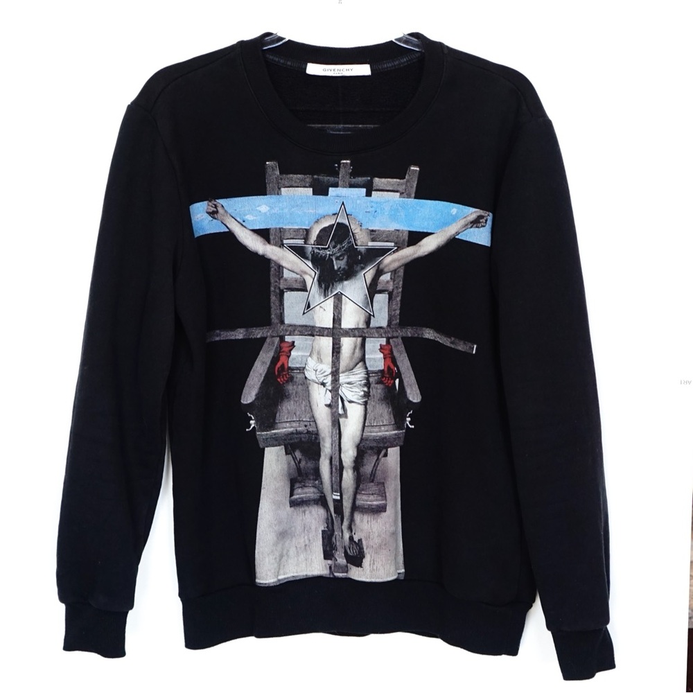 Givenchy Jesus Motif Sweatshirt